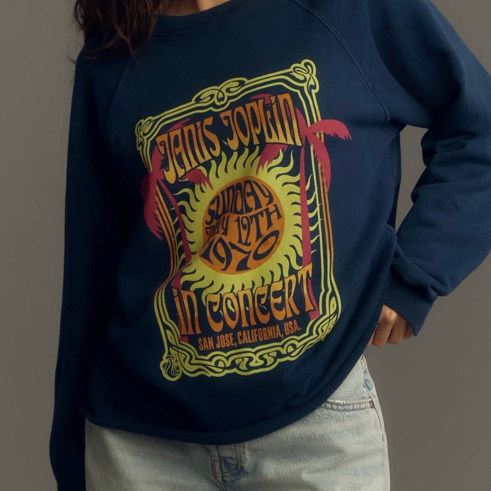 Original Retro Brand Janis Joplin Sweatshirt